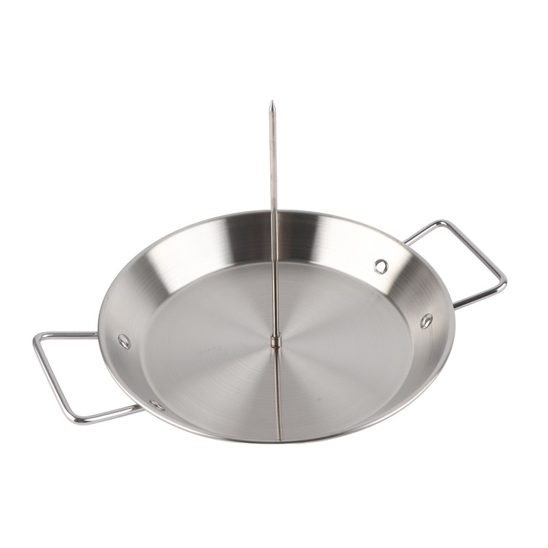 Vertical Skewer for Grill Brazilian Vertical Spit Stand Stainless Steel