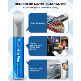 RSACET 1J4 Silver Lining Metallic Touch Up Paint Kit Compatible with Lexus Exact Match Car Scratch Repair Touch Up Paint Kit