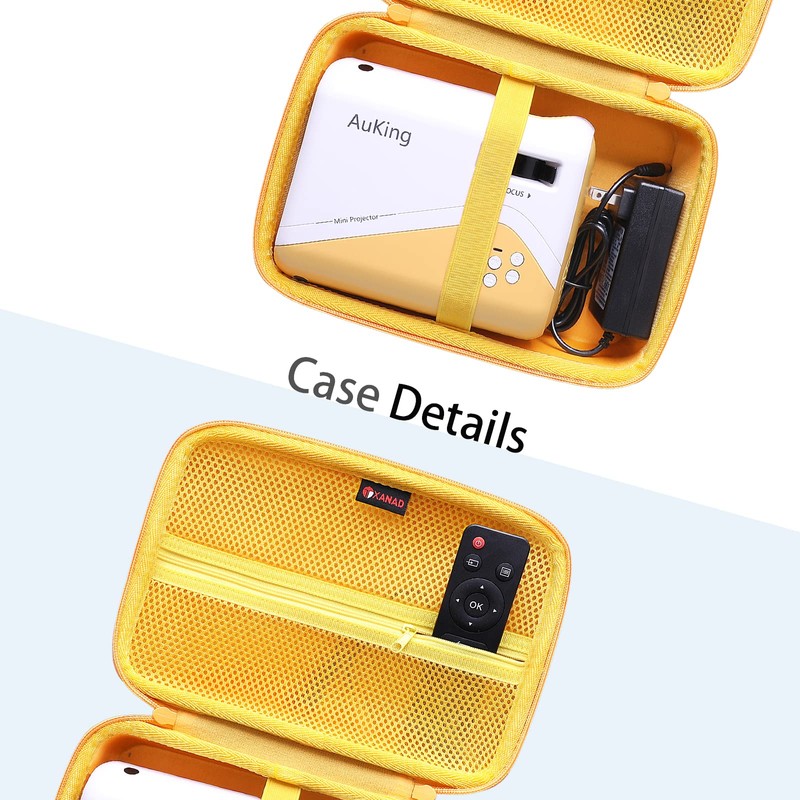 XANAD Hard Case for AuKing Mini Projector(2023 Upgraded)- Carrying Storage