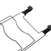 Alipis 2-Tier Kitchen Cabinet Door Hanging Storage Rack for Pot