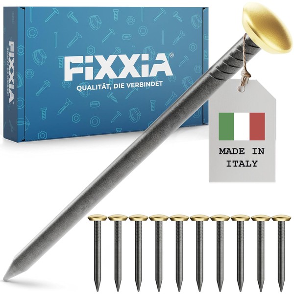 FIXXIA Picture Nails with or without Impact Aid, 30 Pieces