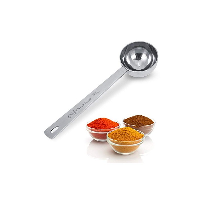 Cuchara Medidora de Café, Cucharadas de Café de Acero Inoxidable