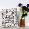 JTOUK PridePrejudice Book Lover Gift Jane Romance Book Club Reader