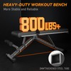 BARWING 90° Adjustable Weight Bench Workout Bench, 800 LB Heavy