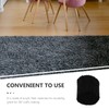 TEHAUX 10 Rolls Latch Hook Rug Yarn, Black Yarn Bundles,