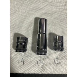 Gearwrench 13 mm  & 14mm  3/8" Drive 6pt. Socket 3 pc set