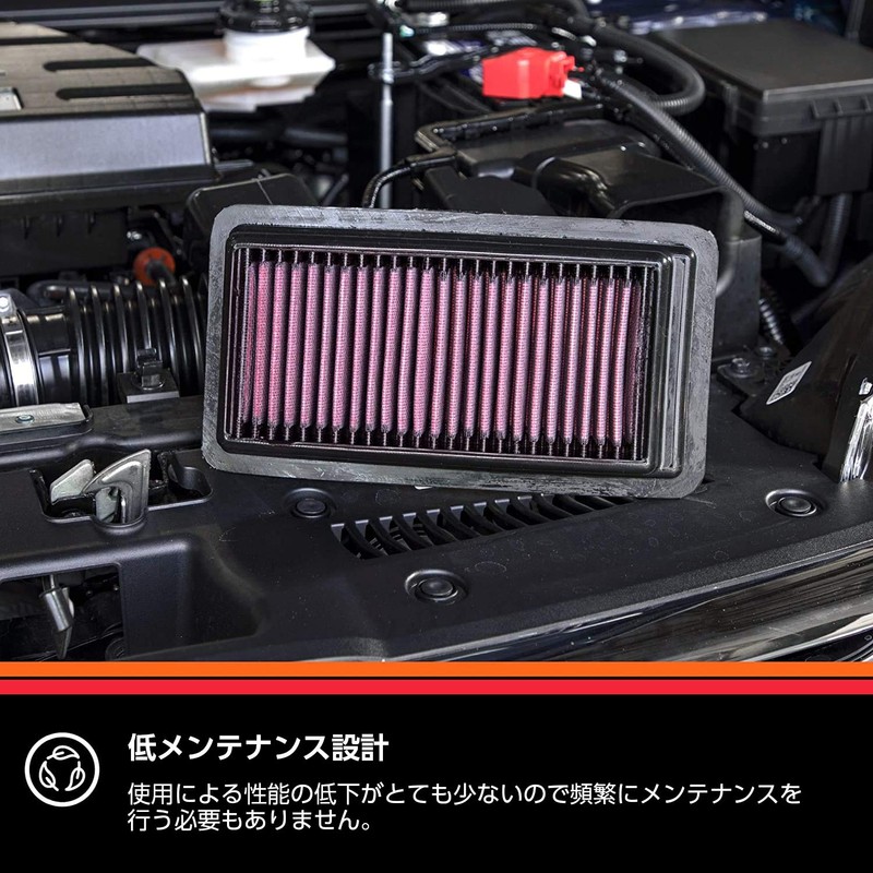 K&N 33-3137 Genuine Replacement Air Filter for Suzuki Jimny JB64W