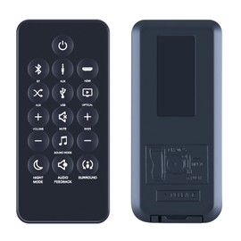 TCNOUMT BT-0520 Remote Control Suitable for JBL Bar Studio 2.0 Remote Control All-In-One Soundbar JBLBARSBLKAM