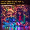 DOSYU Iluminación del hogar 10M Luz de Navideñas,200LED Cadena de