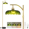 EIDISUNY Gold Floor Lamp for Living Room, Modern Standing Lamp