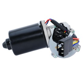 New Front Windshield Wiper Motor Compatible with 1998-2002 Dodge Ram 1500, 2000 2001 2002 Ram 2500 3500 4000 3.7 3.9 4.7 5.2 5.9 8.0L，Replaces 55076549AF 55076549AG 55076549AH 85-3024 40-3024