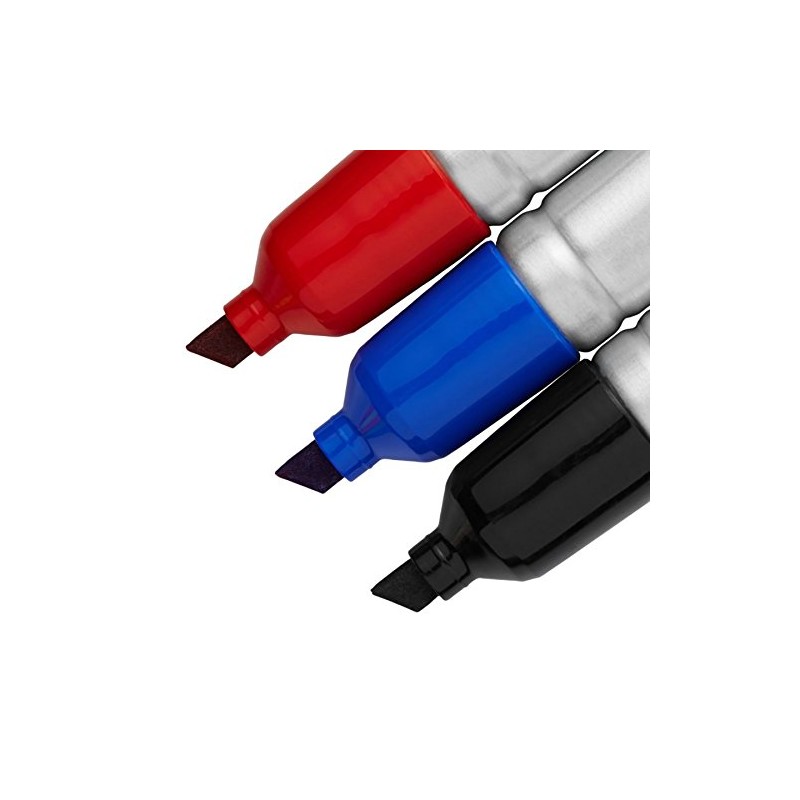 Sharpie Pro King Size Chisel Tip Permanent Markers, 4-count