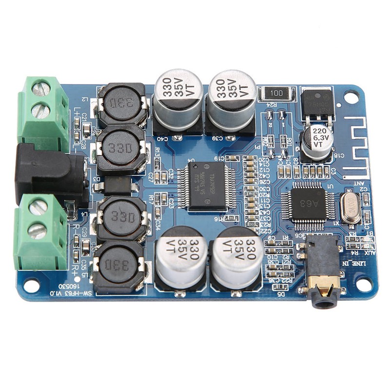 TDA7492P 2x25W Bluetooth V2.1 Audio Power Amplifier Board with AUX