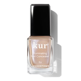 LONDONTOWN kur Illuminating Nail Concealer, Bare, Vegan, Cruelty Free, Gluten Free, Paraben Free nail polish care long lasting for all nail brighten, Bare, 0.40 Fl Oz