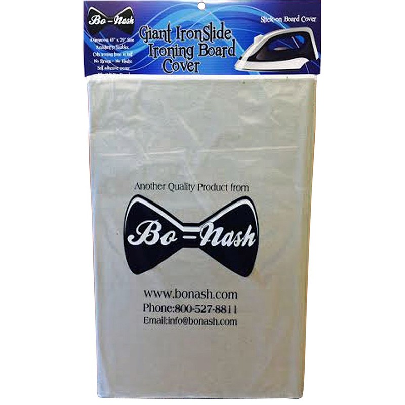 Bo-Nash Ironslide 2000 Tabletop Cover, 29 by 65-Inch,Silver