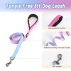Dog Harness Leash Set, No Pull Adjustable Halter Cute Comfort