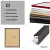 nielsen Aluminium Picture Frame C2 18 x 24 cm Anodised