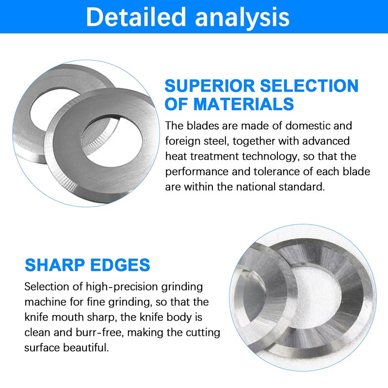 Pack of 5 Cable Stripper Replacement Blades for 1-25mm Cable