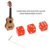 3PCS Guitar Volume Control Knobs Dice Shape Speed Control Knobs