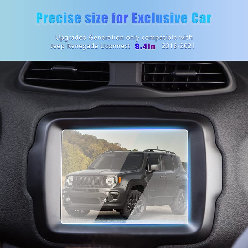 GFJNFG 2023 Renegade Screen Protector for 2018-2022 2023 Jeep Renegade
