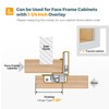 HOME EDIT 2 Pack 1 Pair 1-1/4 inch Overlay Soft