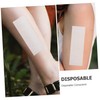 Healeved 4sets Hygienic Wax Strips Rectangle Waxing Sheets for Face