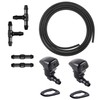 Unifizz Windshield Washer Nozzle Kit for Ford Edge 2011-2015,for Lincoln