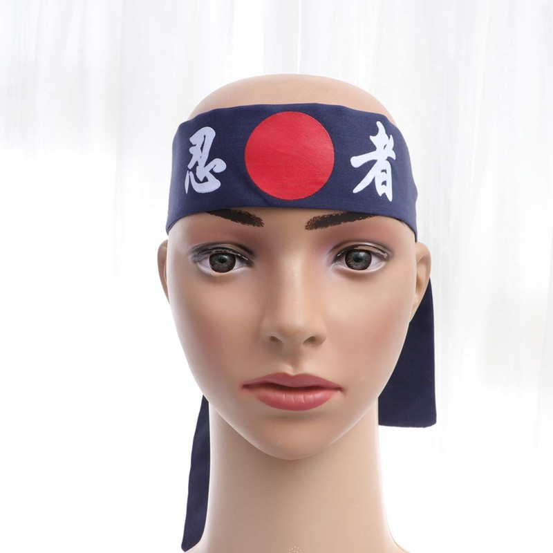 Minkissy Sunrise Kitchen Headband, Sunrise Kitchen Supply Tie Sushi Chef