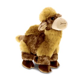 DolliBu I Love You Plush Camel – Cute Stuffed Animal with Heart Message and Name Personalization for Valentines, Anniversary, Romantic Date, Boyfriend, Girlfriend Gift – 10 Inches