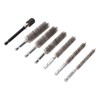 7Pcs Stainless Steel Bore Brush Stainless Steel Bristles Wire Brush