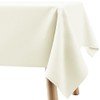 Filumi Tablecloth 120 x 120 cm Cream Washable for Indoor