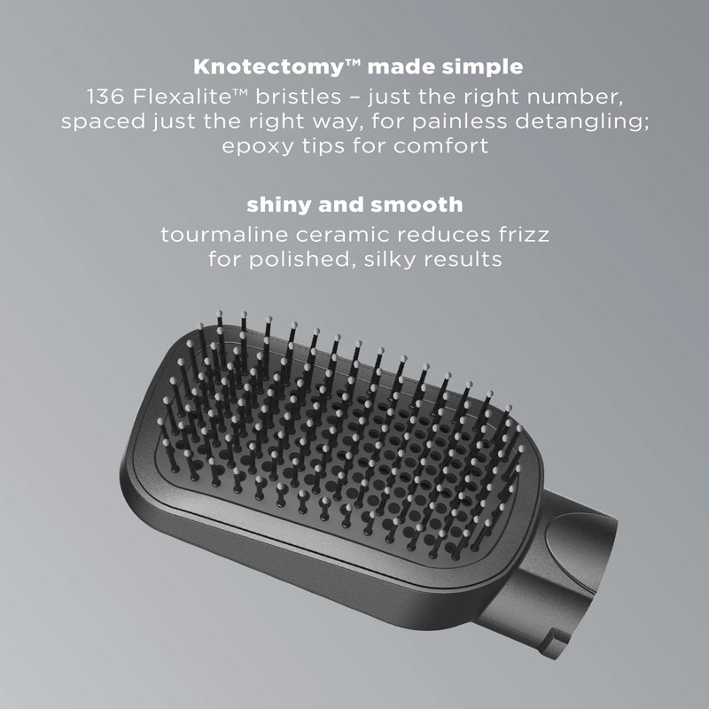 INFINITIPRO BY CONAIR The Cushioned Paddle Brush for Smooth and