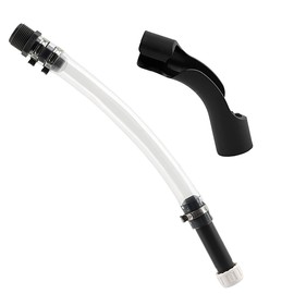 Sarini 1 Sets Fuel Filler Hose With Hose Bender 13.4 Inch Racing Fuel Filler Jug Hose For Racing Fuel Container Fuel Tank Gas Can