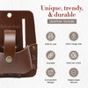 Style n Craft Extra Large Tape Holder, Full-Grain Leather Tool