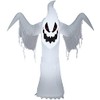 Gemmy Airblown Inflatable Creepy Ghost, 5 ft Tall, White