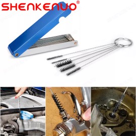 SHENKENUO Carburetor Carb Cleaning Jet Cleaner Kit Tool Set For car