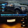 LUDARM LED Tow Mirror Turn Signal Lights for 2015-2025 F150,