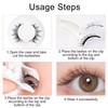 iCovalescent 2 Pairs of Magnetic Eyelashes, Magnetic Eyelashes Without Eyeliner,
