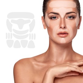 prypug Face Wrinkle Patches - 192 Pcs Face Patches for Overnight to Reduce Forehead Wrinkles, Smile Lines, Fine Lines & Chin Wrinkles, Anti Wrinkle Facial Patches for Women