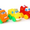 Big Mo's Toys Baby Cars - Soft Rubber Toy Car