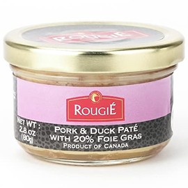 Duck & Pork Terrine Pate with 20% Foie Gras - 2.8 oz / 80 g - GUARANTEED OVERNIGHT
