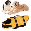 Pet Life Jacket Reflective Breathable Mesh Portable Dog Lifesaver Flotation