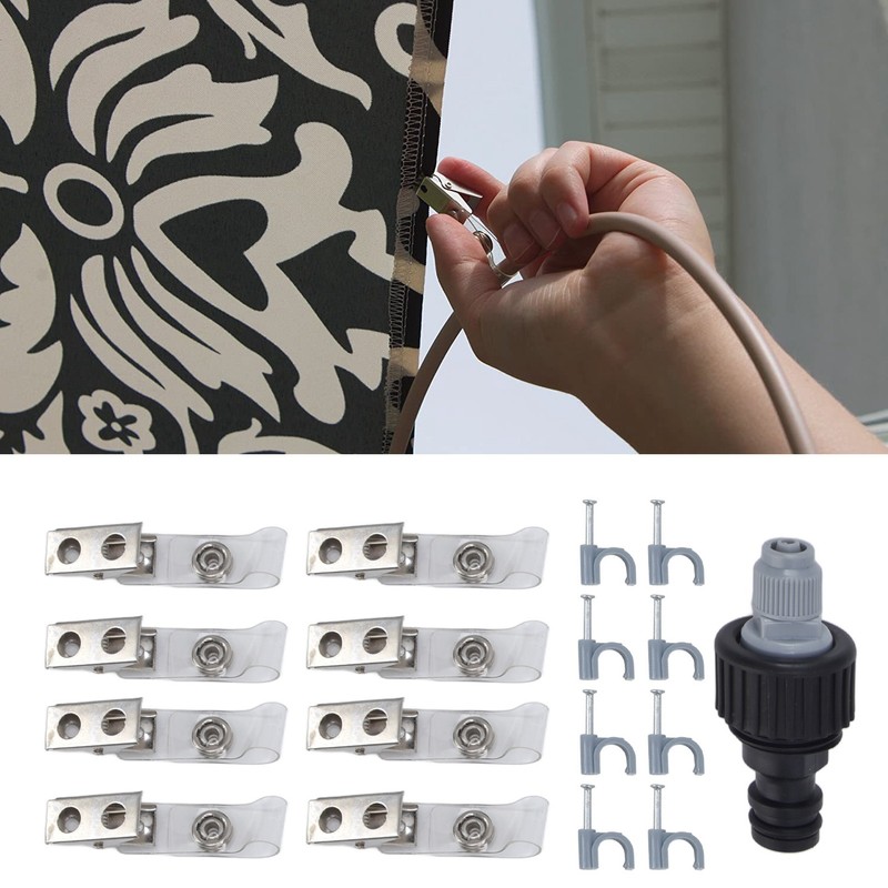Garden Hose Set Professional Humidification Cooling and Dust Removal Watering