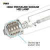 iPower 600W Pressure Sodium HPS Grow Light Bulb, with High