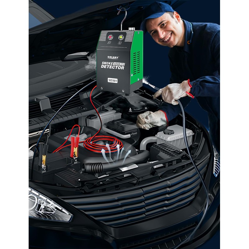 Automotive EVAP Smoke Machine Tester - 12V DC Vacuum Diagnostic