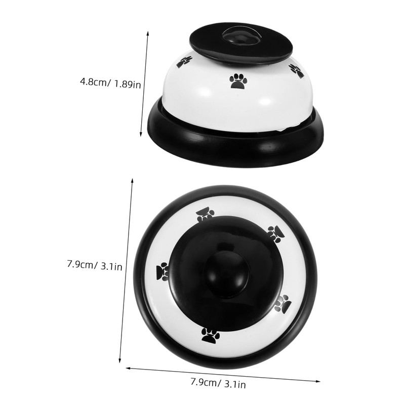 CIYODO Enhance Pet Training Paw Bell Press Dog Training Bell