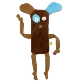 Cate & Levi - Dog Toy Water Bottle Cruncher - No Squeaker Quiet - Bottle Cover Dog Toy – Durable (dog)