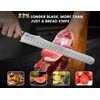 CoquusAid Bread Knife for Homemade Bread, 10.6 Inch Multifunction Serrated