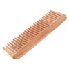 SVATV Handmade NEEM WOOD Detangling Comb for Thick, Curly and