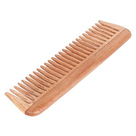 SVATV Handmade NEEM WOOD Detangling Comb for Thick, Curly and Wavy Hair, Non-Static and Environmentally Friendly N-82